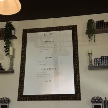 Saints Coffee - Menu - Coffee & Tea Near Me - Rocklin, California Saints Coffee - Menu - Coffee & Tea Near Me - Rocklin, California