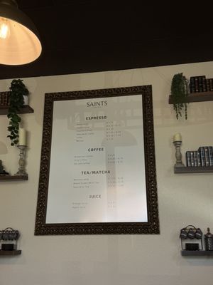 Menu photo 3 Saints Coffee Rocklin, CA Menu photo 3 Saints Coffee Rocklin, CA