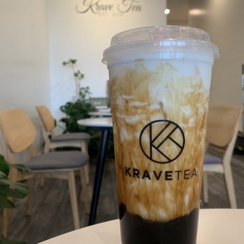 Krave Tea - Black Sugar Boba and Fresh Milk - Bubble Tea Near Me - Winter Park, Florida
