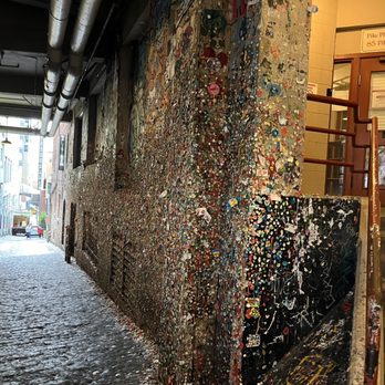 The Gum Wall - Local Flavor Near Me - Seattle, Washington The Gum Wall - Local Flavor Near Me - Seattle, Washington