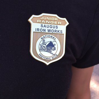 Saugus Iron Works - Junior Ranger badge! - Landmarks & Historical Buildings Near Me - Saugus, Massachusetts