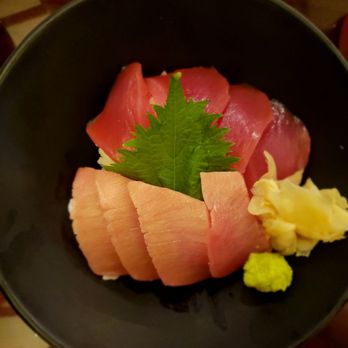 Waraku - tuna & medium fatty tuna bowl - Izakaya Near Me - Torrance, California