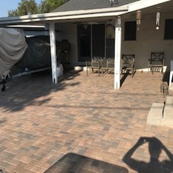 Sunset Pavers - Pavers installed in our back yard - Masonry/Concrete Near Me Sunset Pavers - Pavers installed in our back yard - Masonry/Concrete Near Me