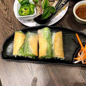 Pho Nation - Vegetarian Spring Rolls - Vietnamese Near Me - Newark, California