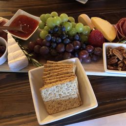 Wonderful charcuterie board!