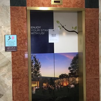 DoubleTree by Hilton - There are only 3 elevators in the tower building. There were only 2 in service for the week I was there. Not convenient for over 100 people. - Hotels Near Me - Orlando, Florida