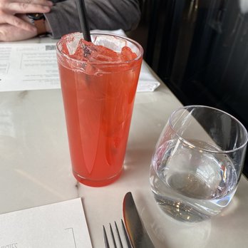 Spago - Cherry non-alcohol beverage - New American Near Me - Las Vegas, Nevada