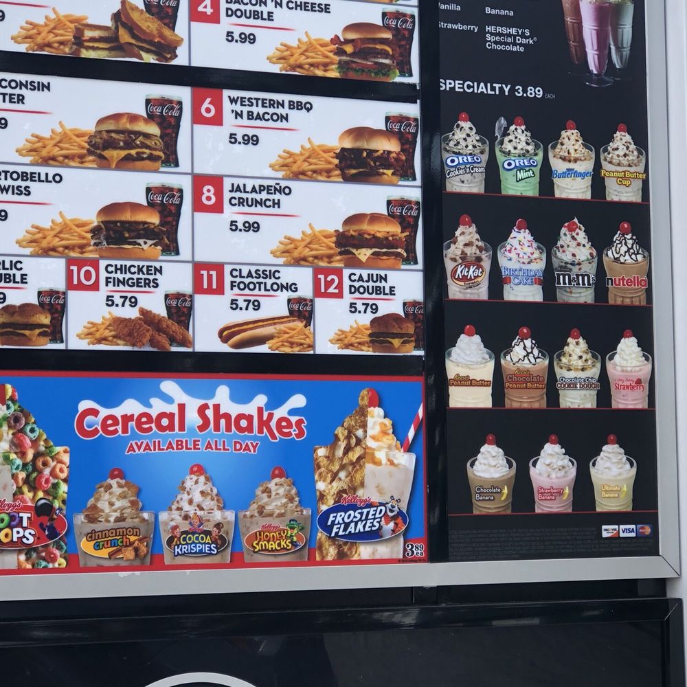 Steak ’n Shake - June 2018 menu - Burgers Near Me - Morrow, Georgia Steak ’n Shake - June 2018 menu - Burgers Near Me - Morrow, Georgia