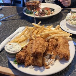 I had the fish and chips and it was awesome. My had the steak fajita bowl. I think it was very good definitely would go again. I had the fish and chips and it was awesome. My had the steak fajita bowl. I think it was very good definitely would go again.