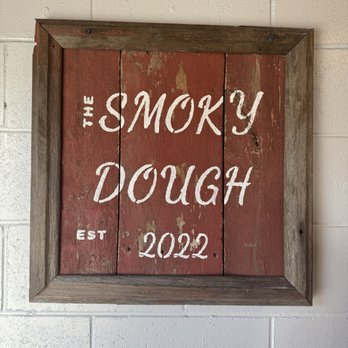 The Smoky Dough - Restaurant sign - Barbeque Near Me - Calmar, Iowa