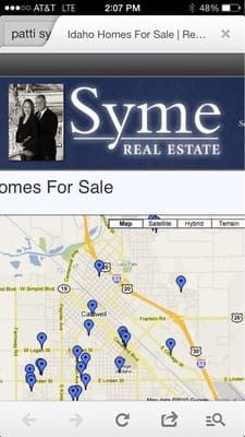 Syme Real Estate 206 S 9th Ave Caldwell Id Real Estate Agents Mapquest
