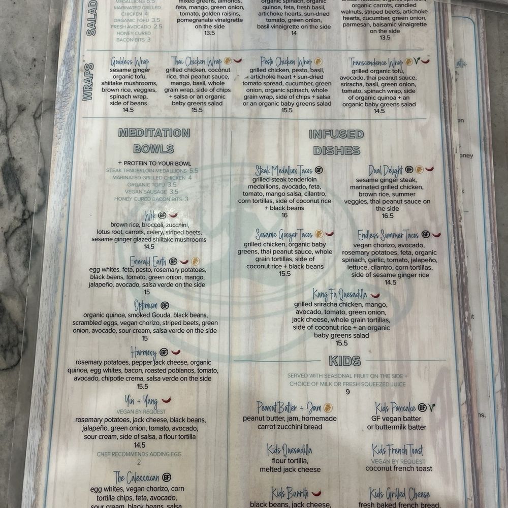 Naked Cafe - Menu April 2026 - Breakfast & Brunch Near Me - Encinitas, California