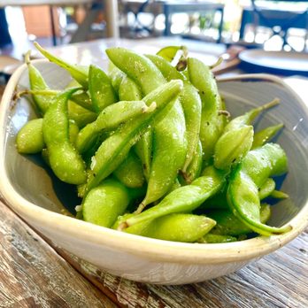 The Issen - Edamame with truffle salt - Sushi Bars Near Me - Mortlake, NSW