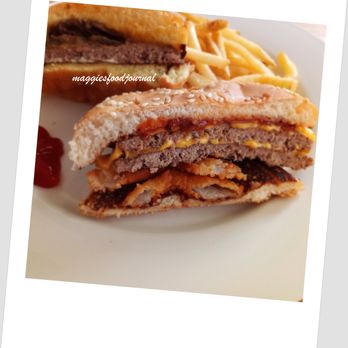 Carl's Jr - a hamburger and fries on a plate - Fast Food Near Me - Oakhurst, California Carl's Jr - a hamburger and fries on a plate - Fast Food Near Me - Oakhurst, California