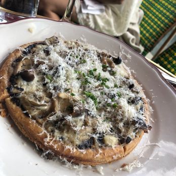 Le Diplomate - Mushroom Tart - Must try! - Brasseries Near Me - Washington, DC, District of Columbia