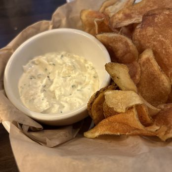 Culinary Dropout - Homemade Chips and Onion Dip - New American Near Me - ATLANTA, Georgia Culinary Dropout - Homemade Chips and Onion Dip - New American Near Me - ATLANTA, Georgia