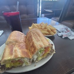 Greek Village - Pepper steak sub