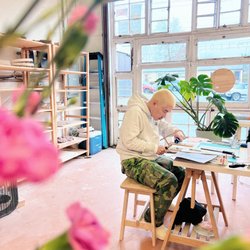 The Slow Haus - Behind the scenes of our workshops! Creatives making magic
