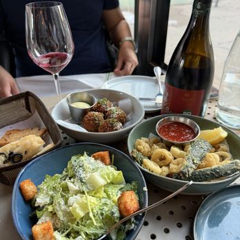 Osteria Accademia - HH Caesar, fritto misto, crocchette au funghi - Italian Near Me - New York, New York Osteria Accademia - HH Caesar, fritto misto, crocchette au funghi - Italian Near Me - New York, New York