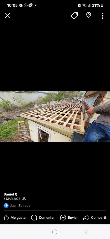 Slide of V Godoys Roofing Services