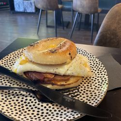 The Jewel Cafe - Breakfast Bagel Sandwich