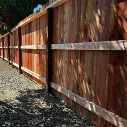A P Fence - Fence back