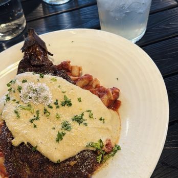 The Plot - Eggplant Parmesan - Vegan Near Me - Oceanside, California
