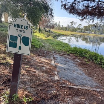 UCF Disc Golf Course - Hole 18 - Disc Golf Near Me - Orlando, Florida