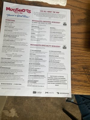 Menu photo 2 Mugshots Grill and Bar Hattiesburg, MS