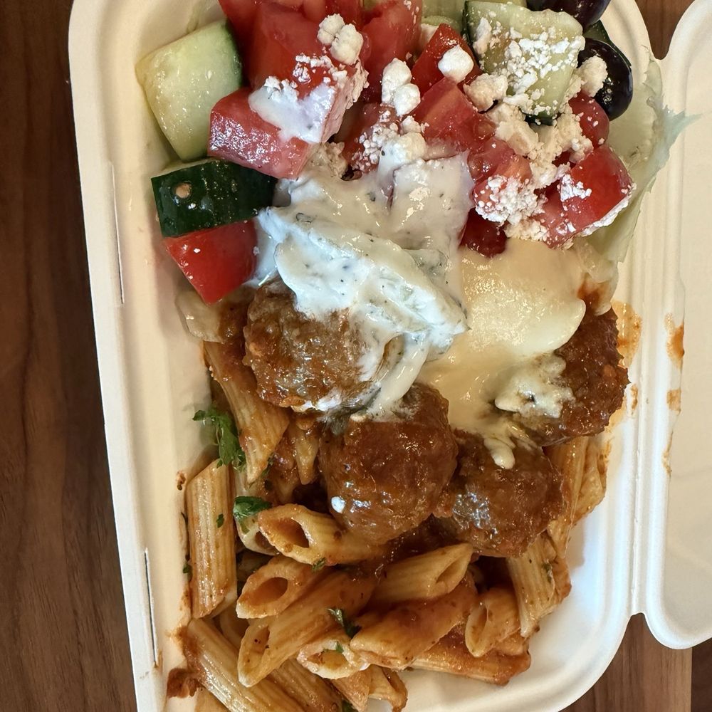 Salad Days - Meatballs and pasta special - Salad Near Me - Toronto, Ontario