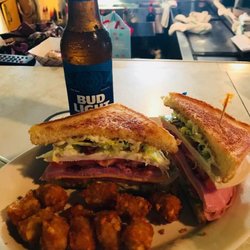 31 Bar & Grill - Club Sandwich with Tots!