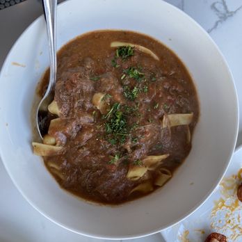 Porto By Antonio - Short ribs with Fetuccini ($40) - Italian Near Me - North Bergen, New Jersey