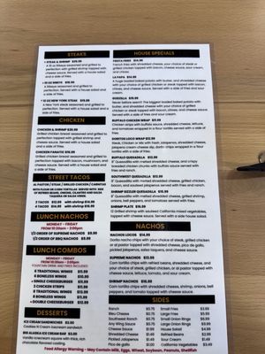 Menu photo 1 Blazing Buffalo Jonesboro, AR Menu photo 1 Blazing Buffalo Jonesboro, AR
