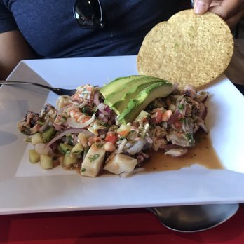 Ixtapa - Tostada mixta - Seafood Near Me - Riverside, California Ixtapa - Tostada mixta - Seafood Near Me - Riverside, California