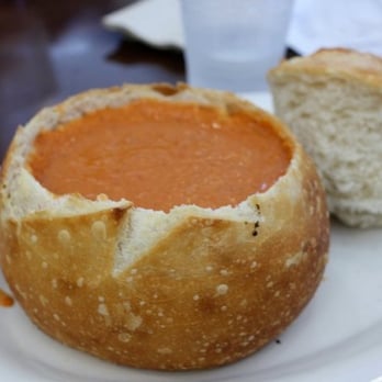 Boudin SF - Rustic Tomato Bread Bowl - Bakeries Near Me - Irvine, California
