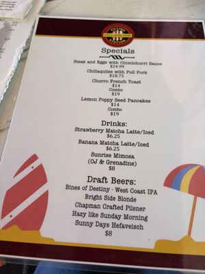 Menu photo 1 The Filling Station Cafe Orange, CA
