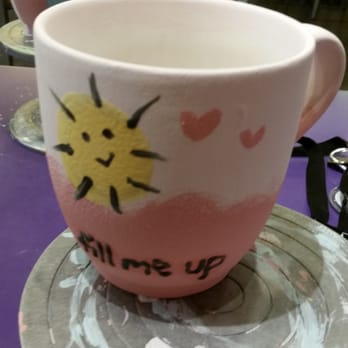 As You Wish Pottery - Back of my cup. Fill me up!!! - Paint-Your-Own Pottery Near Me - Tempe, Arizona As You Wish Pottery - Back of my cup. Fill me up!!! - Paint-Your-Own Pottery Near Me - Tempe, Arizona