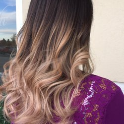 Hairplay Studio - Rose gold ombré