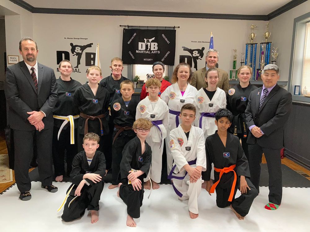 D & B Martial Arts Logo