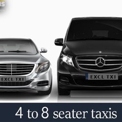 Excel Taxis Ltd. - Saloon, Estate, Executive, 6 seater and 8 seater taxis available