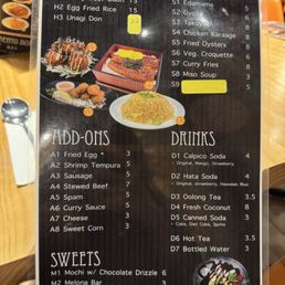 Dec 2025 menu Dec 2025 menu