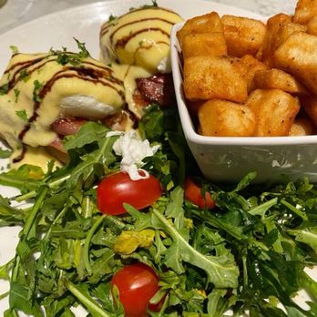 360 brunch house - Eggs Benedict at 360 Brunch House - Breakfast & Brunch Near Me - Dallas, Texas