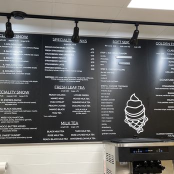 Snowtime - Menu - Desserts Near Me - Mesa, Arizona