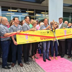 Pink Zebra - Our official grand opening with the mayor of Sugar Land and other public officials.