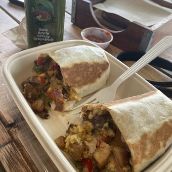 C4Eats - Vegan M-80 Breakfast Burrito - Vegan Near Me - Hollywood, Florida