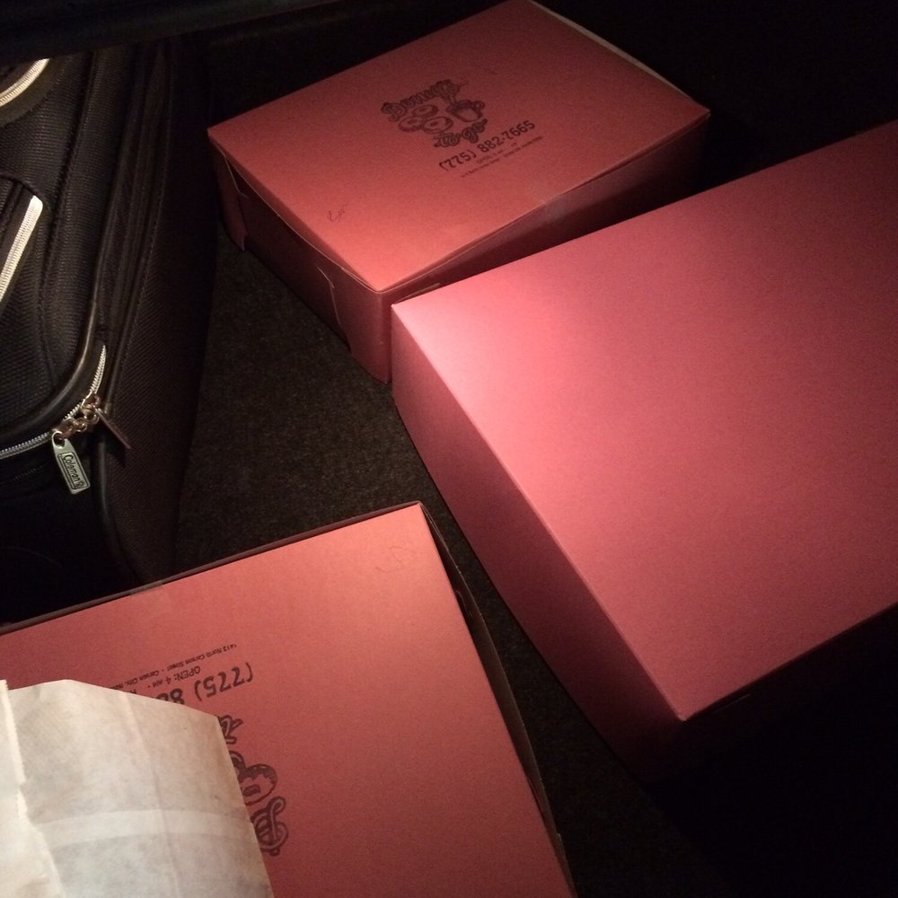 Donuts To Go - Trunk full of donuts..a fat guy's road trip - Donuts Near Me - Carson City, Nevada Donuts To Go - Trunk full of donuts..a fat guy's road trip - Donuts Near Me - Carson City, Nevada