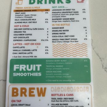OEB Breakfast - Mission - Drink Menu - Breakfast & Brunch Near Me - Calgary, Alberta OEB Breakfast - Mission - Drink Menu - Breakfast & Brunch Near Me - Calgary, Alberta