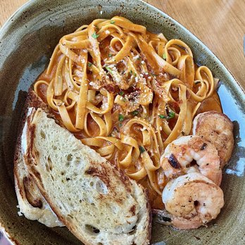 Table 13 - Fettuccini al a Vodka w/ Shrimp - Tapas/Small Plates Near Me - Spokane, Washington