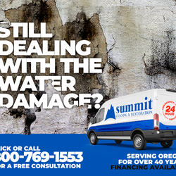 Summit Cleaning and Restoration - Central Oregon - Still dealing with insurance and their vendor? Give Summit a call and we can help repair after water damage!
