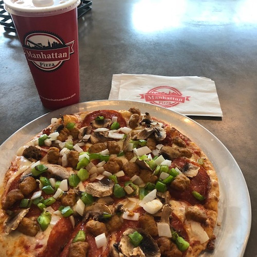 Manhattan Pizza - The Manhattan Supreme Pizza - Pizza Near Me - Frederick, Maryland